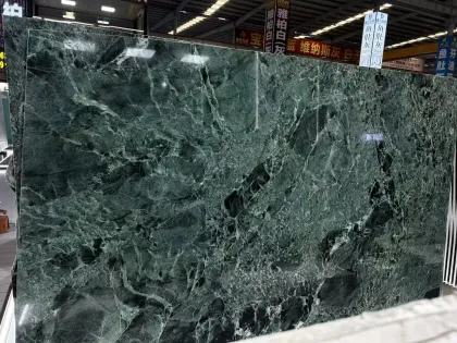 Factory Direct Sales Natural Luxury Marble Prada Green Stone Flooring