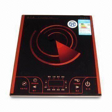 One-zone Induction Cooker with Output Power of 1,800/2,000W and Large Digital LED Display