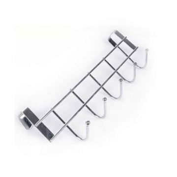 Stainless Steel Door Hanging Hook: Drill-Free and Perfect for Bathroom Towels
