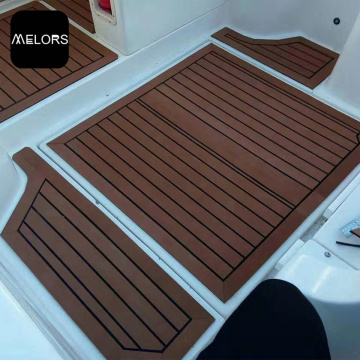 Dark Brown and Black EVA Teak Foam Flooring