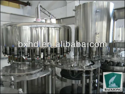 bottle washing filling capping machine