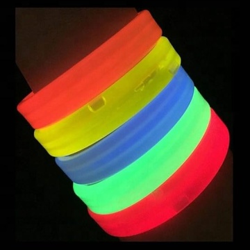 Glow in the Dark Custom Logo Silicone Bracelet