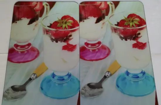 ice cream design tempered glass hob cover