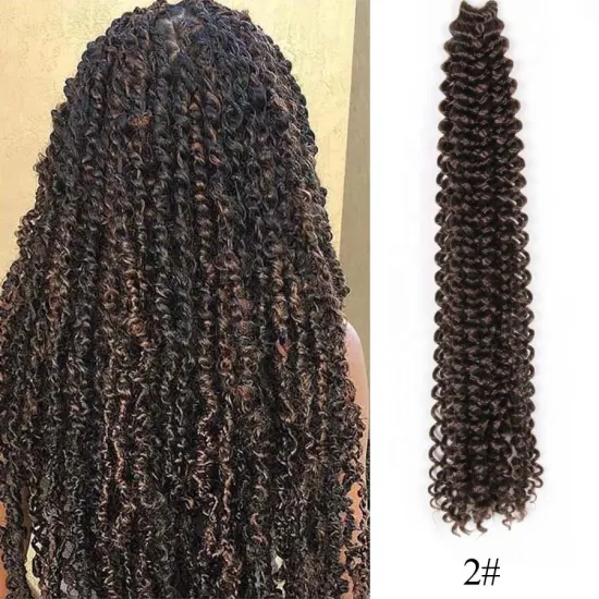 Alileader 18inch Spring Twist Hair Crochet Braids 4 Colors Synthetic Crochet Braids Passion Twist Bomb Twist