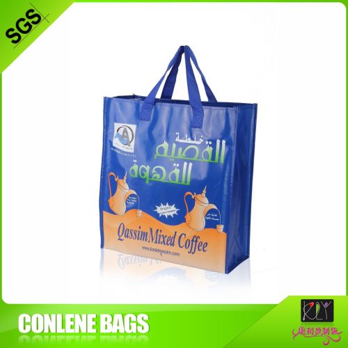 PP Non Woven Reusable Zipper Shopping Bag (KLY-PN-0154)