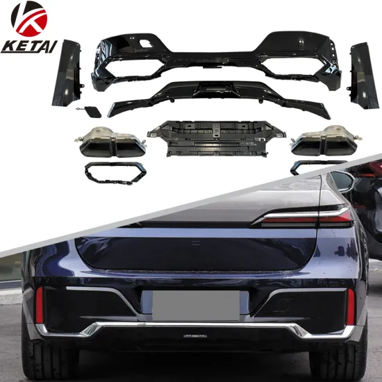 2023 BMW 7 Series Sport M760 Tail Lip and Tail Pipe Kit