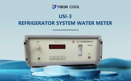 Refrigerator system water meter
