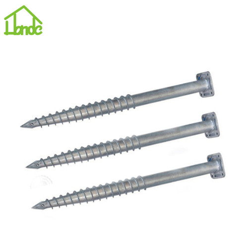 76x2000mm Galvanized ground screws for sale
