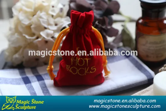 massage stones in bag for sale