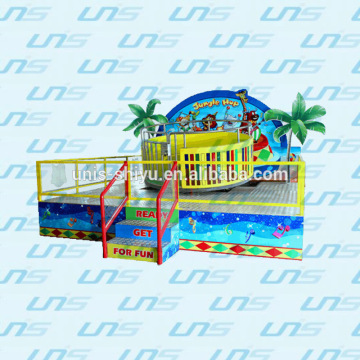 UNIS jungle hop amusement park outdoor big ride machine