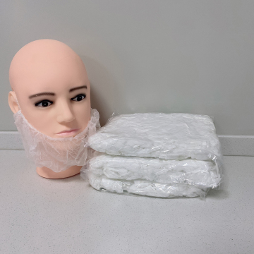 Penutup jenggot buatan tangan non-anyaman dengan elastis ganda