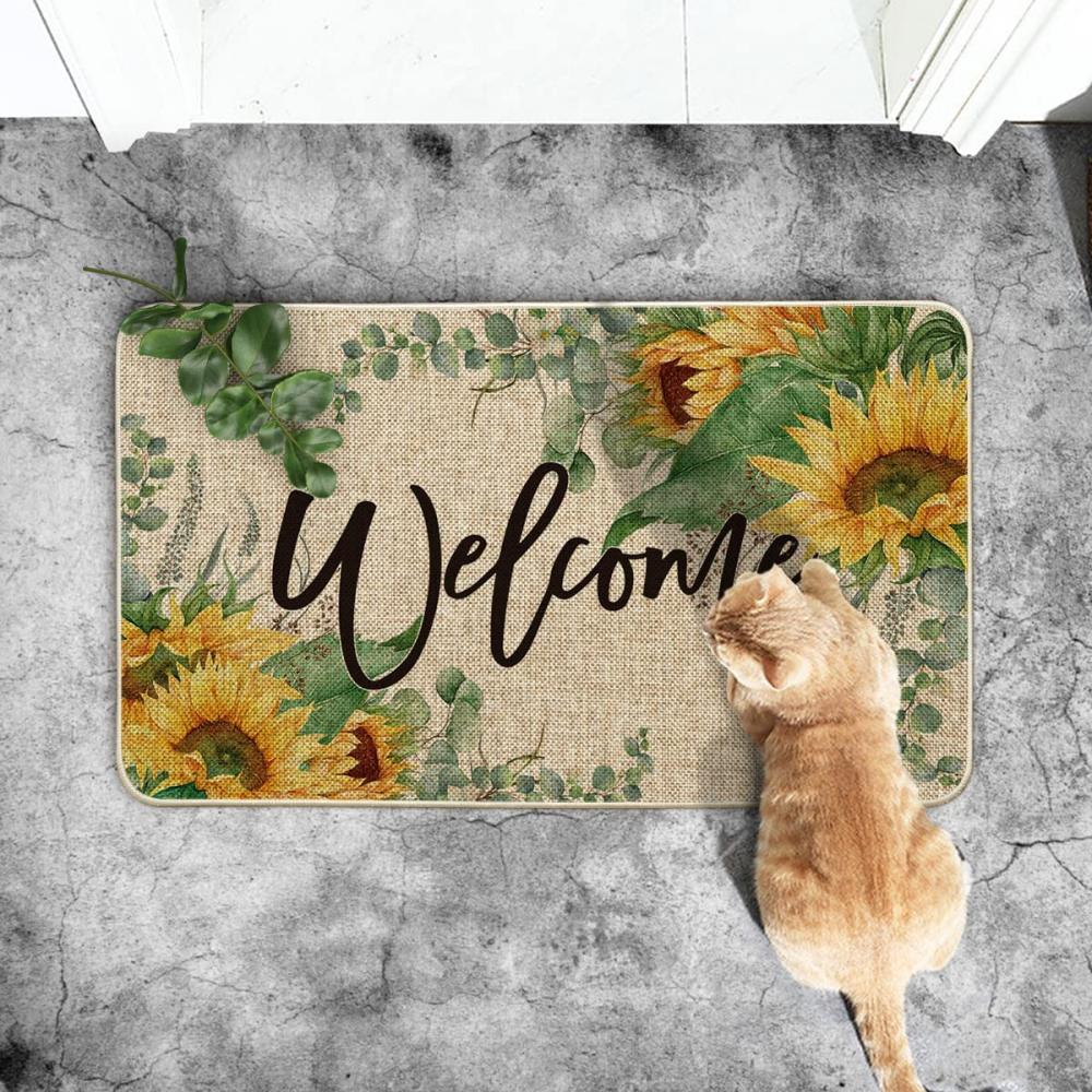 Sunflowers Summer Decorative Dorormat