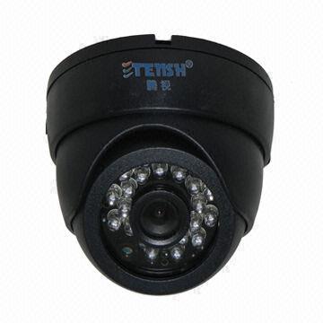 420TVL Commonly Used IR Dome Camera, Measures 94 x 75mm
