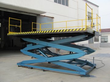 Electric Hydraulic Scissor Lifting Platform Sjg 0.9 / 1 / 2 / 4