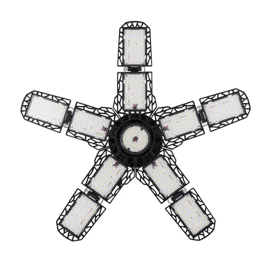 Workshop Light Led LED 100w 150w LED 200W Garage Lights Deformable High Bright Adjustable Panels HighBay Lights Garage Lamp Led