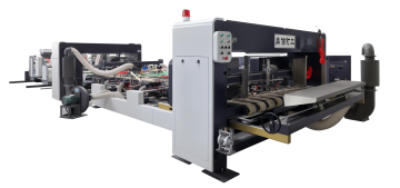 Automatic Folder Gluer Stitcher inline Machine