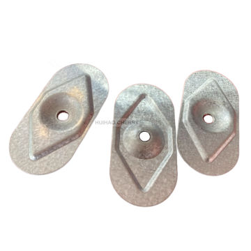 Oval Steel Convex Washers 40x82 for Roofing Insulation and Waterproofing Membranes