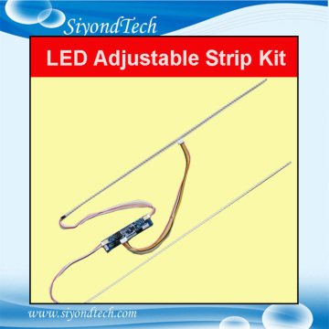New 525MM*3MM Updated LED Backlight Strip Kit For 23.6inch from CCFL LCD Screen to LED Backlight Adjustable Brightness
