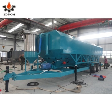 Horizontal Wheel Type Cement Silo Manufacturers: SDDOM Top Brands for Mobile Cement Silos for Sale