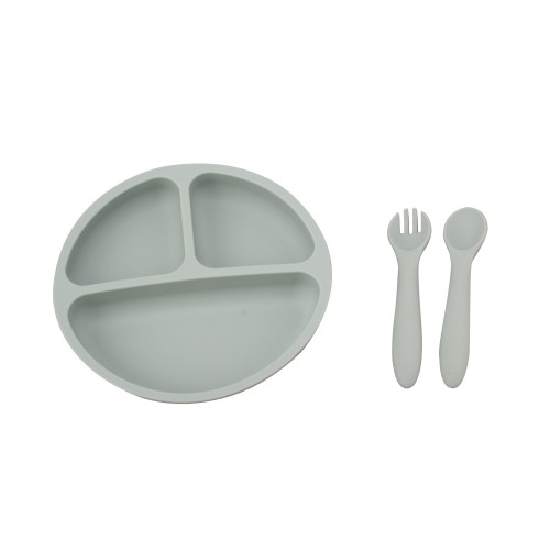 Food grade silicone porcelain dinner plate