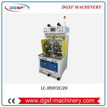 Toe Forming Machine with 2 Hot & 2 Cold Stations (PLC) LC-395P/2C/2H