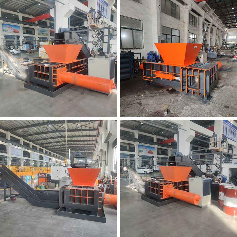 Two Ram Stainless Steel Baling Press