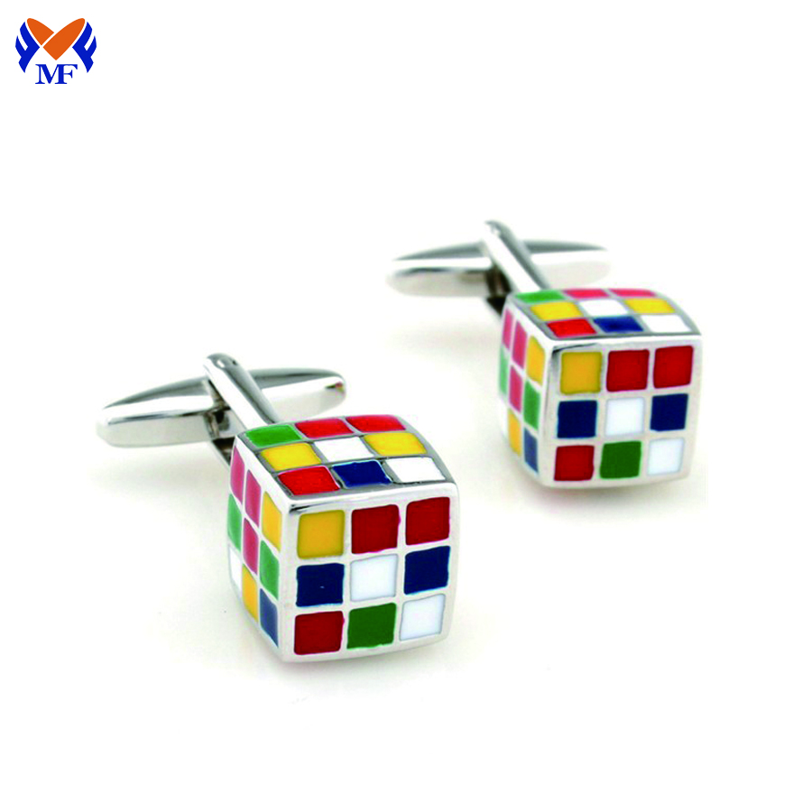 Metal Dice Cufflink