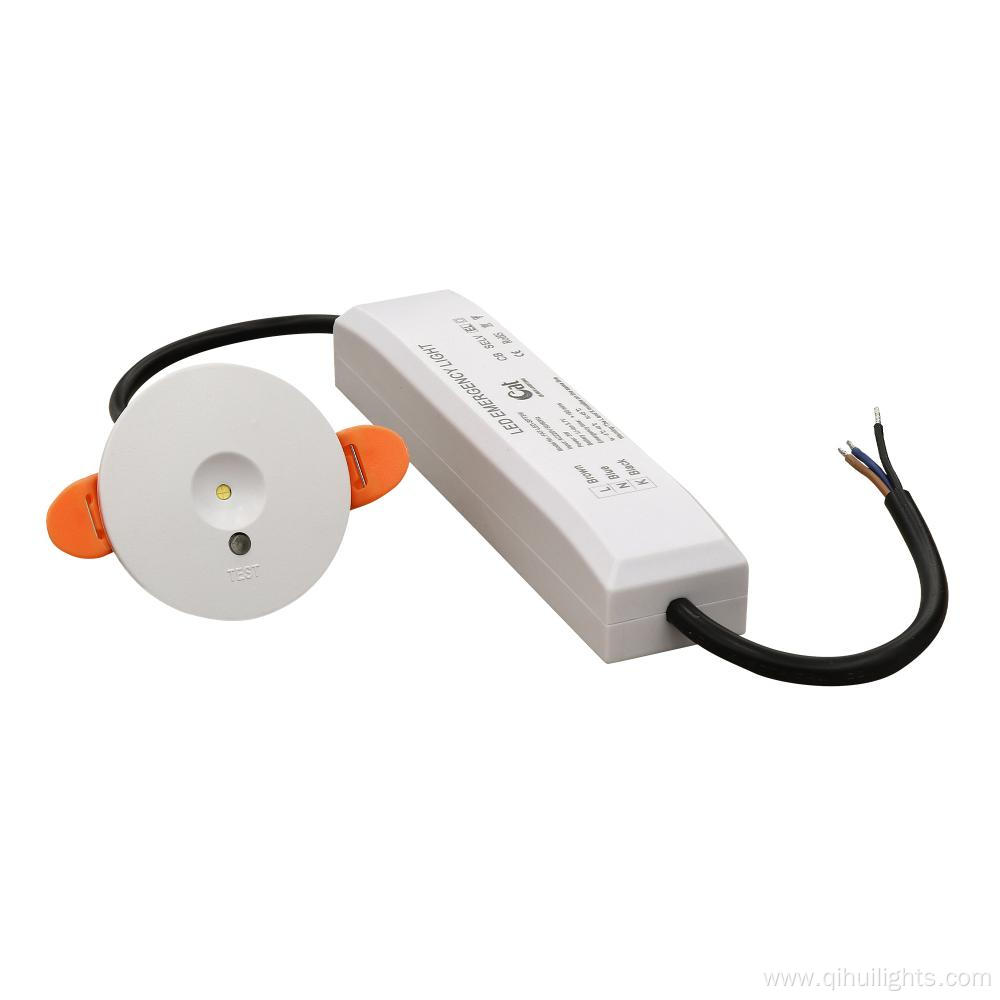 TUV certified LED emergency downlight