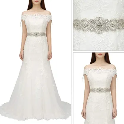 Top Selling Wholesale Rhinestone Wedding Bridal Belts and Crystal Rhinestone Sashes