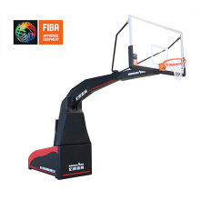 electric-hydraulic walking basketball stand