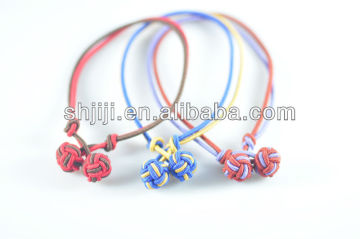 nautical silk cord knot bracelet