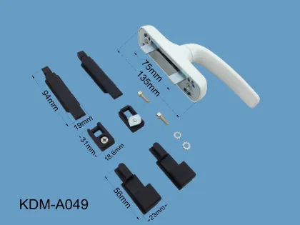 strong hardware white aluminum alloy door handle