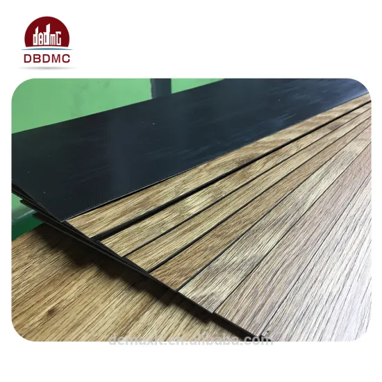 No formaldehyde pvc vinyl flooring clicking lock floor