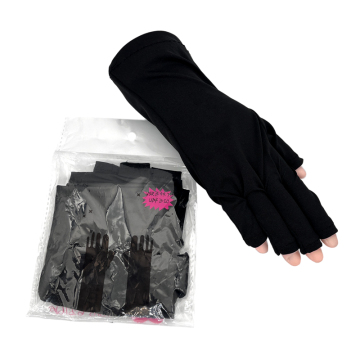 Black LED Lamp Light Tool for Professional Manicure Salon - Anti-Fade Gloves