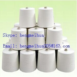 Combed Polycotton Yarn 30s/1 CVC Yarn 50/50
