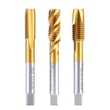 High-Speed Steel (HSS) M1 to M20 Threaded Taps, Screw Taps, Powder Metallurgy Tapping Tools, and Machine Taps