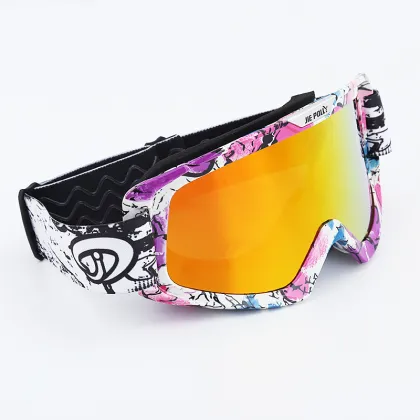 JIEPOLLY Factory TPU Frame Anti-Dust CS Full Face Mask for Paintball and Motocross