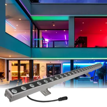 24V DMX LED Wall Washer IP65 RGB RGBW Outdoor Architecture Project Lighting