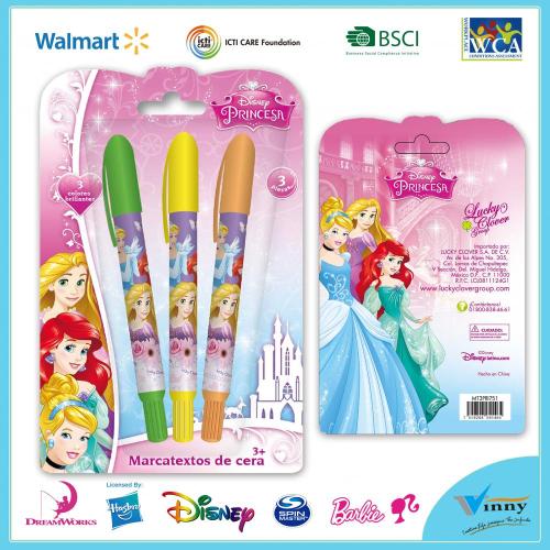 Disney Princess 3 Piece Highlighter Gel Solid