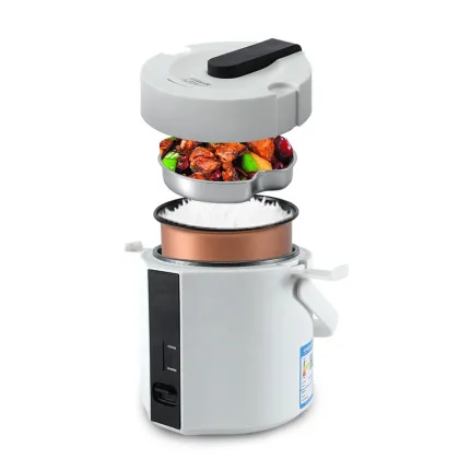 Compact 300W Multi-Voltage Cylinder Electric Rice Cooker