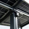 Cochera fotovoltaica residencial moderna