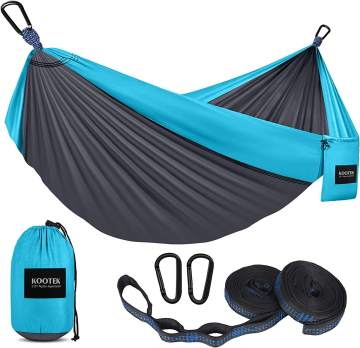Low MOQ Outdoor &amp; Travel Nylon -Hängematten - Einzel- und Doppelcampingausrüstung