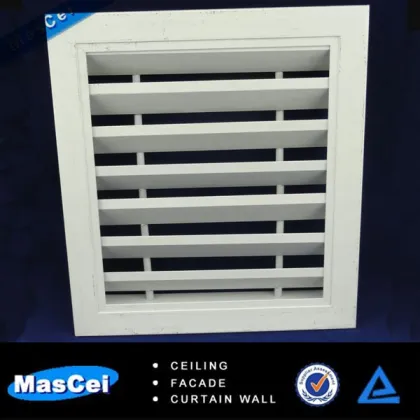 Aluminum decorative ceiling diffusers