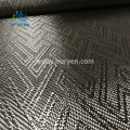 Carbon Fiber Fabric Cloth 3K custom weaving jacquard carbon fiber fabric roll Manufactory