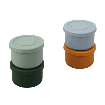 Silicone Food Storage Container Bento Box with Lid