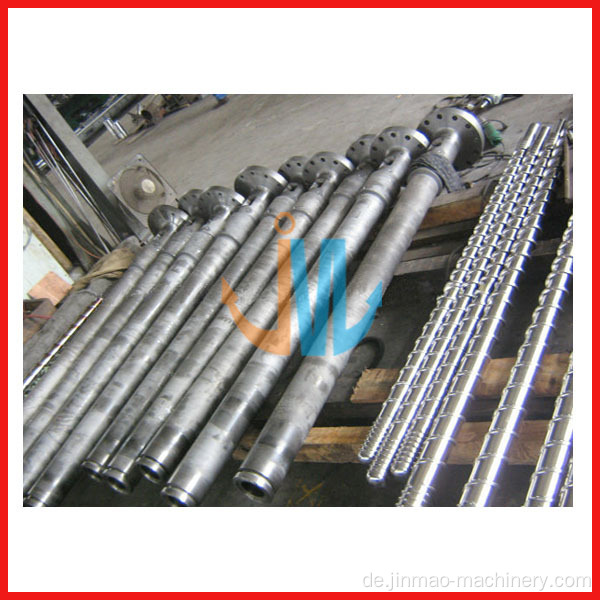 Einschneckenzylinder für Kunststoffextruder/Extrusionsschnecke und Zylinder/Schneckenzylinder für Extrusionsmaschine
