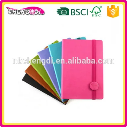 Super style factory price OEM/ODM hardcover thin leather notebook