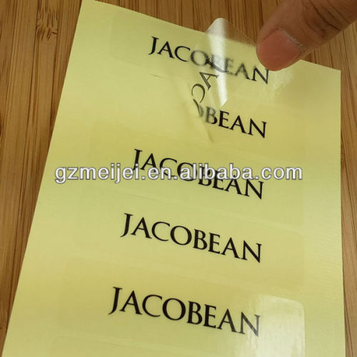 guangzhou custom adhesive sticker labels