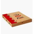 Hộp carton đóng gói pizza có thể gập lại, hộp pizza giấy