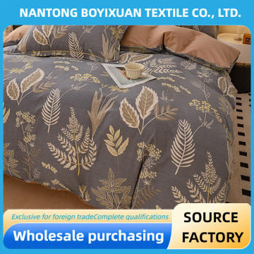 Edredón 100% algodón Ramas de flores fluidas